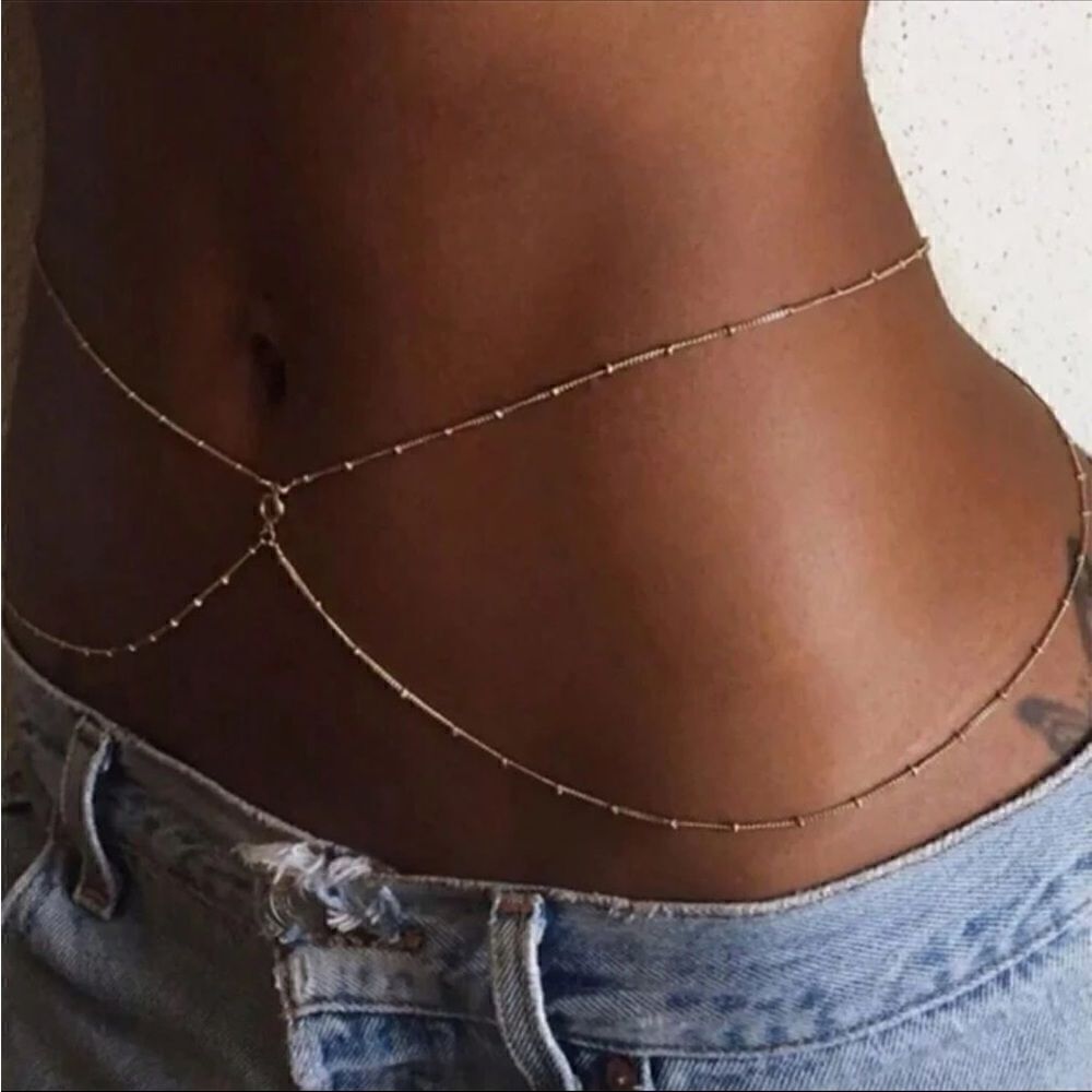 Bohemian Belly chain A914